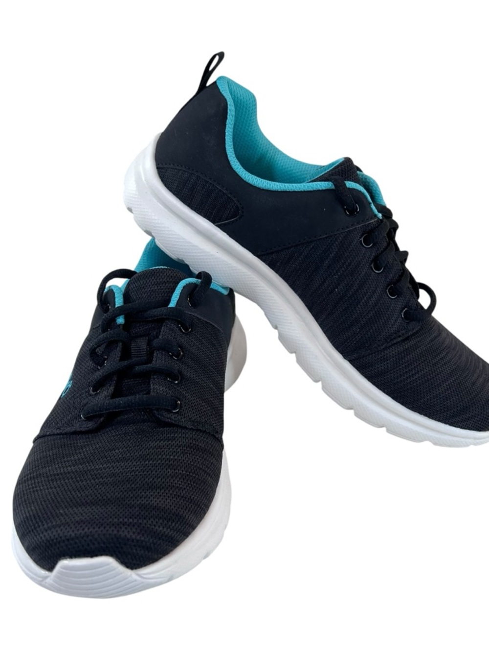 Ryka Wren Walking Sneakers Memory Foam Womens Size 6.5 New Black Green